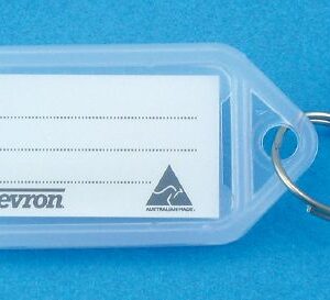 Kevron Key Tag Clicktags ID5 Pack of 50 Clear