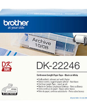 Brother DK22246 White Roll 103mm x 30.48 metres