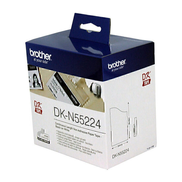 Brother DKN55224 White Roll 54mm x 30.48 metres