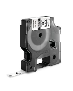 Dymo Rhino Py Lbl 9mm Blk/Wht