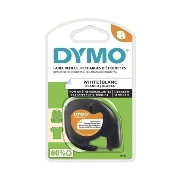 Dymo DY LetraTag Iron-OnTpe 12mmX2M