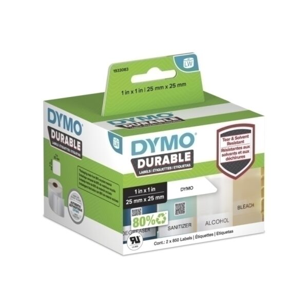 Dymo DY LW Dur MP Label 25x25mm