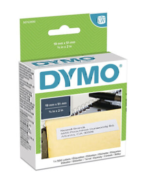 Dymo LW 19mm x 51mm White
