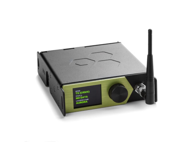 LumenRadio Aurora CRMX Transmitter/Receiver Single Universe DMX/RDM, sACN/Art-Net, CRMX and W-DMX