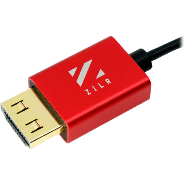 ZILR 8Kp60 Hyper Thin Ultra High-Speed HDMI Cable with Ethernet (45cm) - Image 2