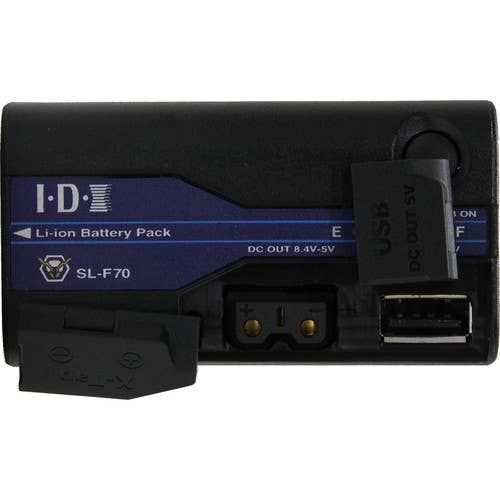 IDX ID-SL-F70 70Wh 7.2V/9600mAh Lithium ion Battery for Sony NP-F type w/USB - Image 3