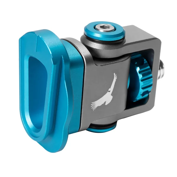 Kondor Blue Pro Monitor Mount with Mini Quick Release Built-In (Tilt/Pan) (Space Gray) - Image 2