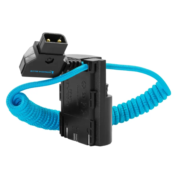 Kondor Blue D-Tap to Canon LPE6 Dummy Battery Cable - Image 2