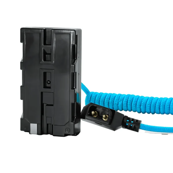 Kondor Blue D-Tap to SONY L Series Dummy Battery NPF Cable - Image 2