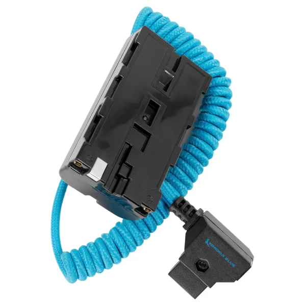 Kondor Blue D-Tap to SONY L Series Dummy Battery NPF Cable - Image 5
