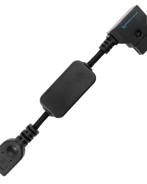 Kondor Blue D-Tap to 5V USB Converter Short Cable for Anton Bauer Gold Mount/SONY V-Mount Camera Battery