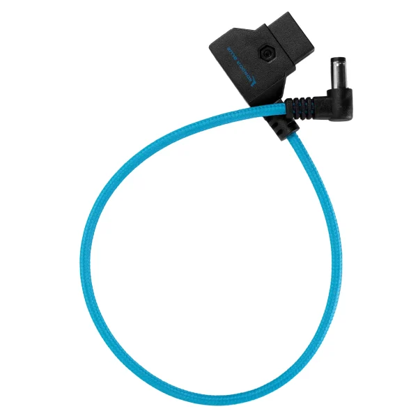 Kondor Blue 38cm D-Tap to DC Right Angle Straight Cable (5.5 x 2.5mm) (Canon C70)