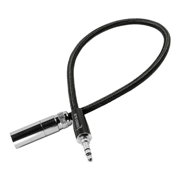 Kondor Blue 35.5cm Mini XLR Male to 3.5mm Mono Mini Plug Audio Cable for RODE on Camera Mic Systems and Shotguns - Image 3