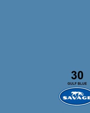 Savage 30 Gulf Blue Seamless Paper 2.72m