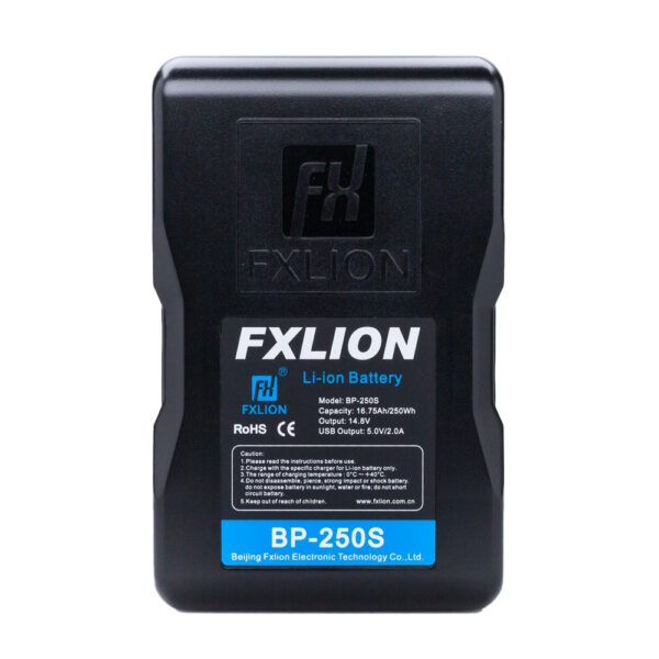 Fxlion BP-250S Battery V-Lock Cool Black 14.8V 250Wh