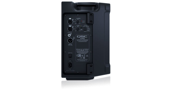 QSC CP8 1000W active portable loudspeaker system; 8-inch woofer; 1.0-inch compression driver; - Image 2