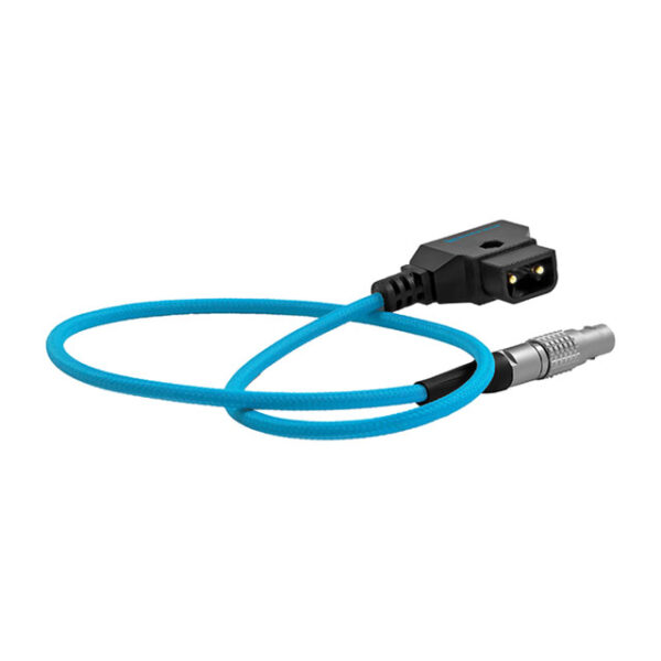 Kondor Blue D-Tap to LEMO 2-Pin 0B Male Power Cable Straight Blue - Image 4