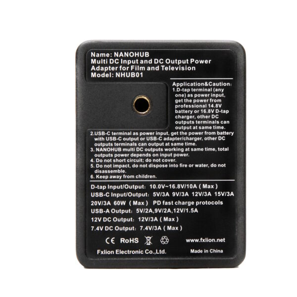 Fxlion NHUB01 Multi Voltage DC Input/Output Power Hub - Image 5
