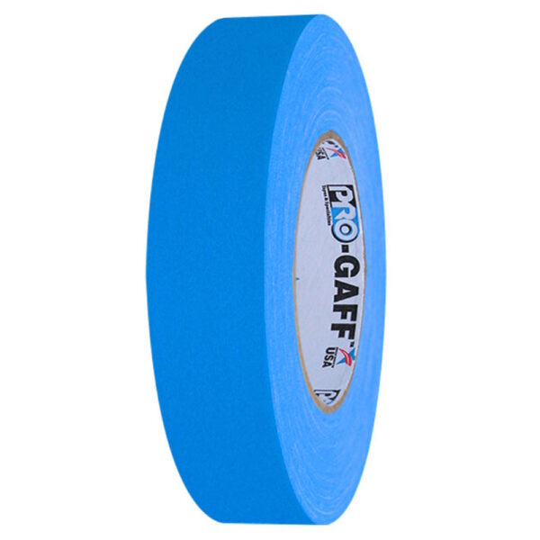 Pro Tapes Fluoro Blue Matt Pro Gaff 24mm x 45m
