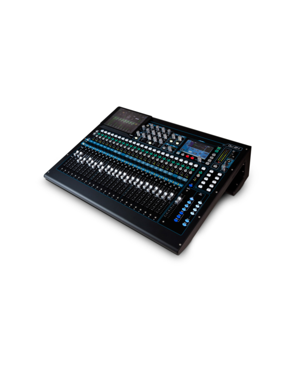 Allen & Heath QU-24C Qu Digital desk-top 24M/3S in, 6 subgroup, fully featured, moving fader standalone mixer
