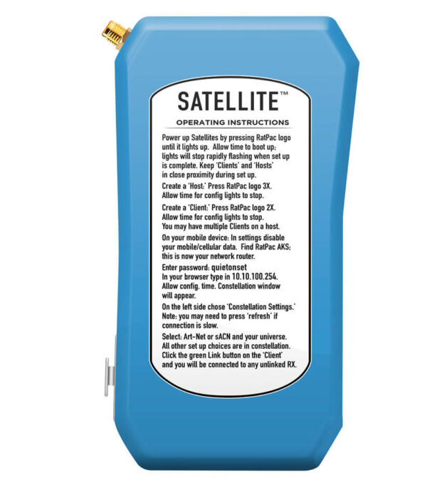 RatPac Satellite CE CRMX Transmitter RatPac Blue - Image 2