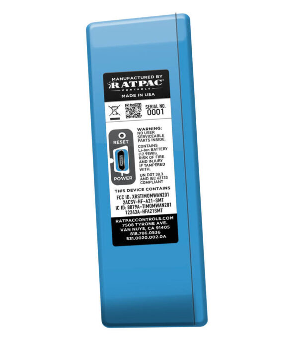 RatPac Satellite CE CRMX Transmitter RatPac Blue - Image 3