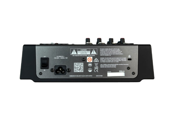 Allen & Heath ZEDi8 ZEDi 2 mic/line/DI + 2 stereo ins, 2-band EQ, LR + Headphone Outs, USB IO - Image 2
