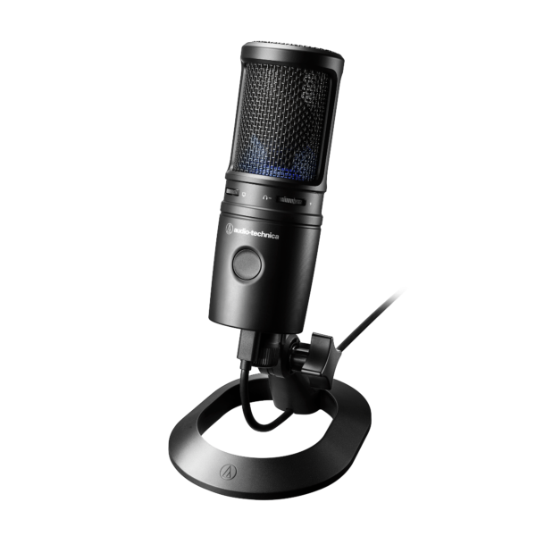 Audio-Technica AT2020USBx Cardioid condenser USB microphone w/ 24-bit/96kHz sample rate , USB-C output and desk stand - Image 2