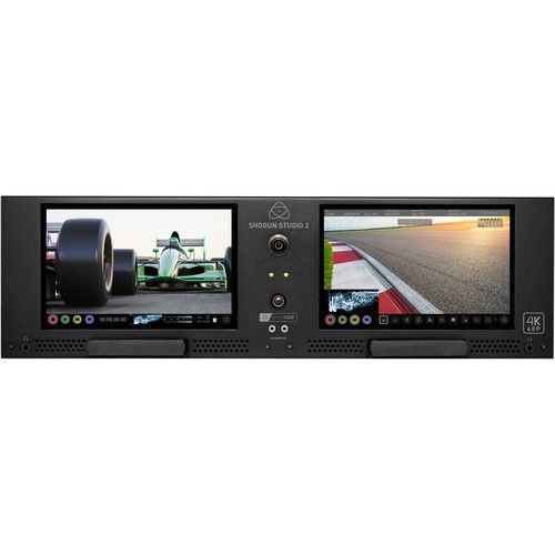 Atomos Shogun Studio II Rackmount 4K Dual 7" Recorder Monitor Player ATOMSHSTU2
