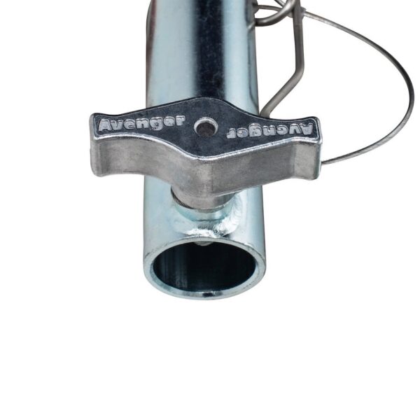 Avenger C1607 Jaw 1-1/8" Bushing with M12 Screw, Chrome Steel - Image 2