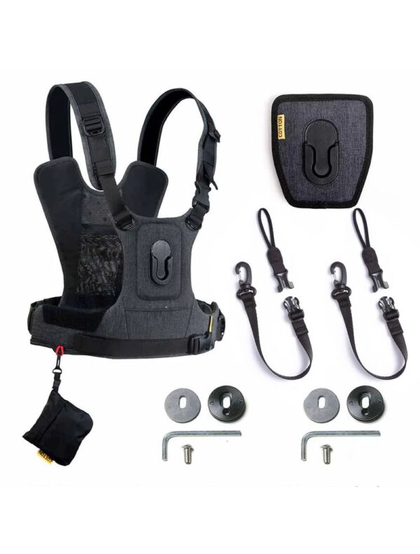 Cotton Carrier G3 Camera Harness 2 Charcoal Grey 147GREY - Image 3