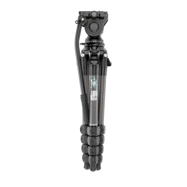 3 Legged Thing Legends Jay Carbon Fibre Levelling Base Tripod with AirHed Cine DARKNESS - Image 7