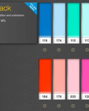 Lee Filters Colour Magic Complementary Pack - 10"x12" Gel Kit