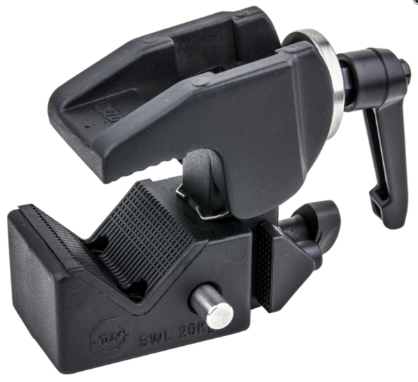 Kupo KCP-710B Convi G Clamp with Adjustable handle - Black