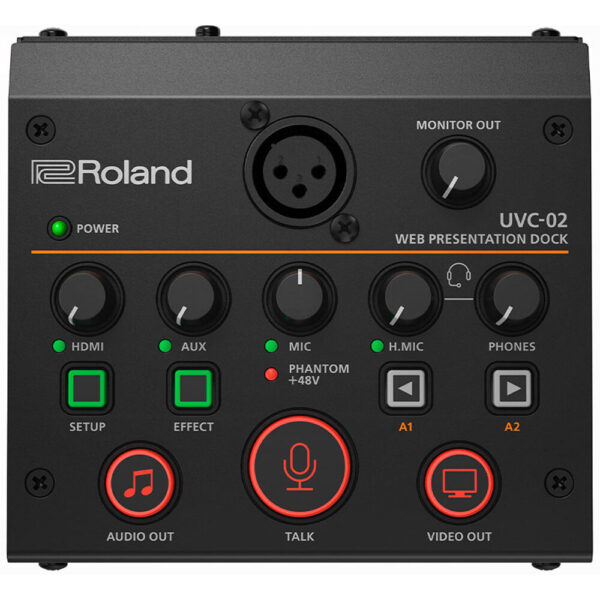 Roland UVC-02 streaming dock USB 3.0 w/balanced audio IN
