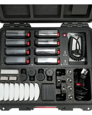 Aputure MC Pro RGB 8 Light Kit with charging case