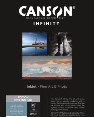 Canson Edition Etching Rag 310gsm A4 25 Pack