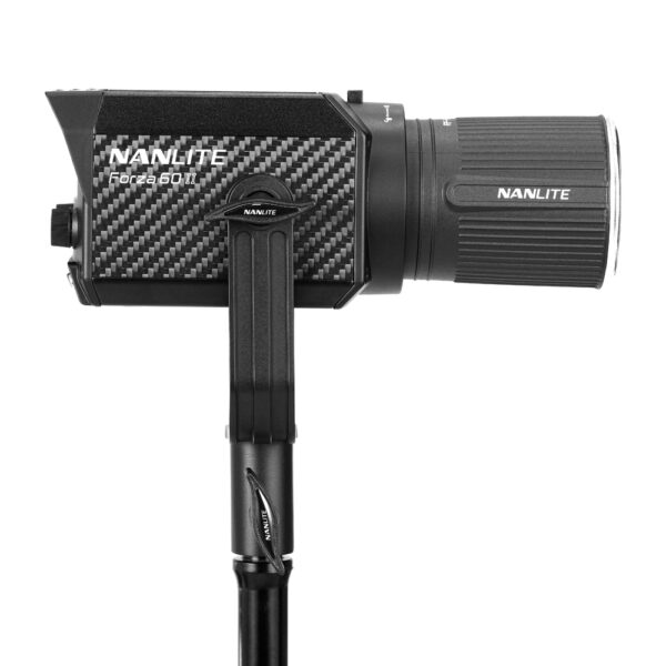 Nanlite Forza 60 II monolight 5600K LED light with Battery Handle and Bowens adaptor - Image 3