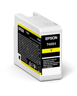 Epson T46S4 Yellow Pro10 Genuine Ink 25ml for P706