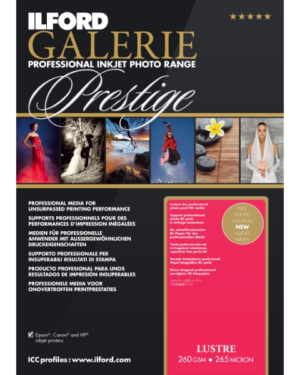 Ilford Galerie Prestige Lustre/Satin Photo 260GSM A3 25 Sheets