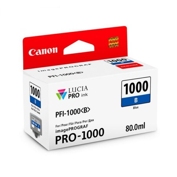 Canon Pro 1000 PFI-1000B Blue Ink Tank 80ml