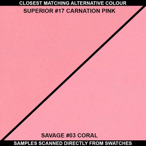 Superior Seamless 17 Carnation Pink Background Paper Roll 1.35m - Image 2