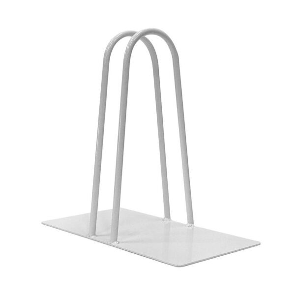 Ercole Polyboard Holder 50mm White Powder Coated