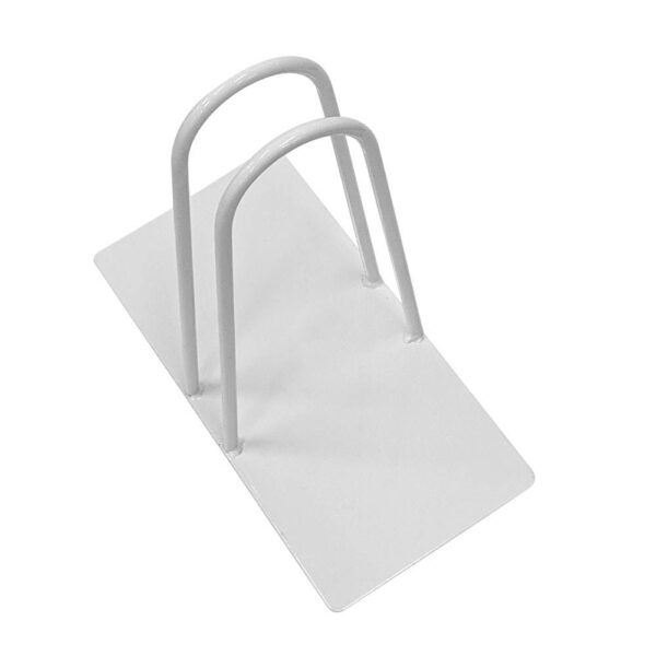 Ercole Polyboard Holder 50mm White Powder Coated - Image 2