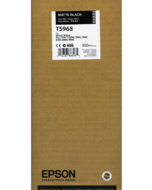 Epson Matte Black ink Pro 7900 / 9900 / 7890 / 9890 (350ml) T5968