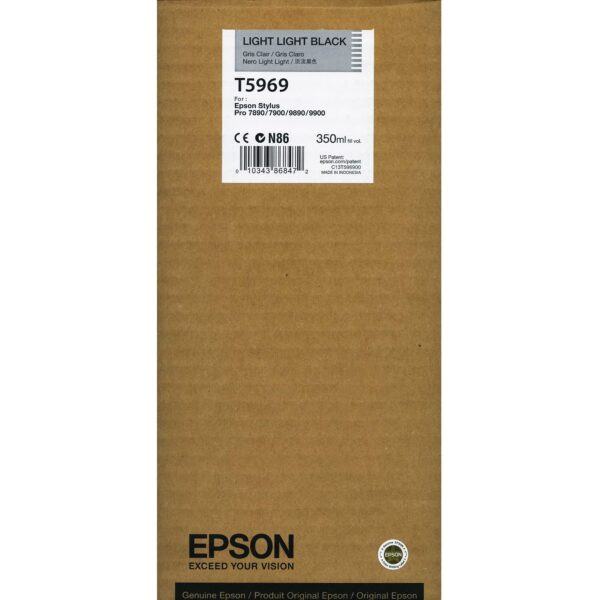 Epson Light Light Black ink Pro 7900 / 9900 / 7890 / 9890 (350ml) T5969