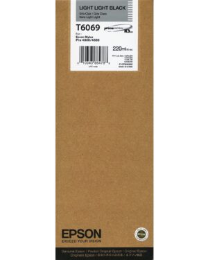 Epson Light Light Black Ink Pro 4800/4880 (220ml) T6069