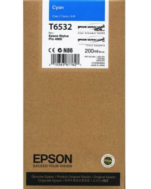 Epson 4900 Cyan - 200ml T6532