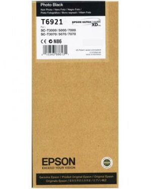 Epson T6921 for SC-T3000/T5000/T7000 110ml Photo Black Ink