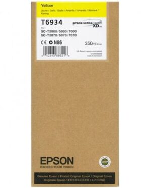 Epson T6934 for SC-T3000/T5000/T7000 350ml Yellow Ink